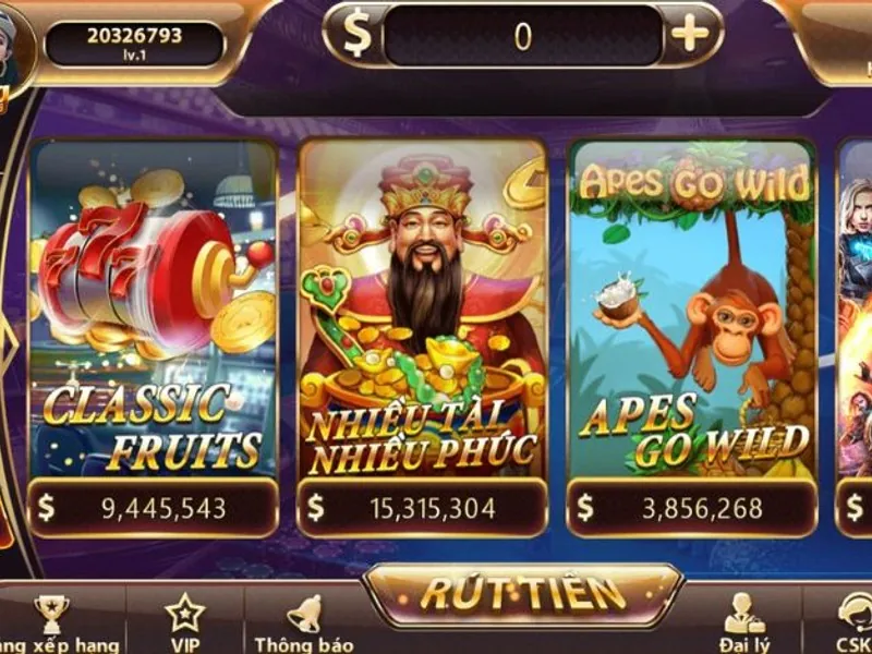 Màn hình chơi Slot game good88 với các biểu tượng đặc biệt và vòng quay miễn phí