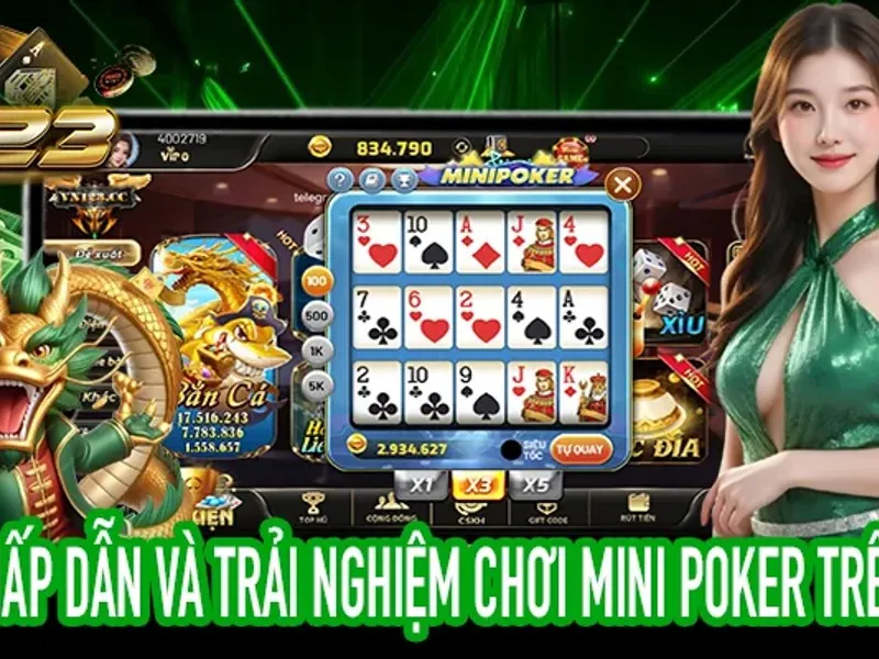 Bàn Poker tại good88